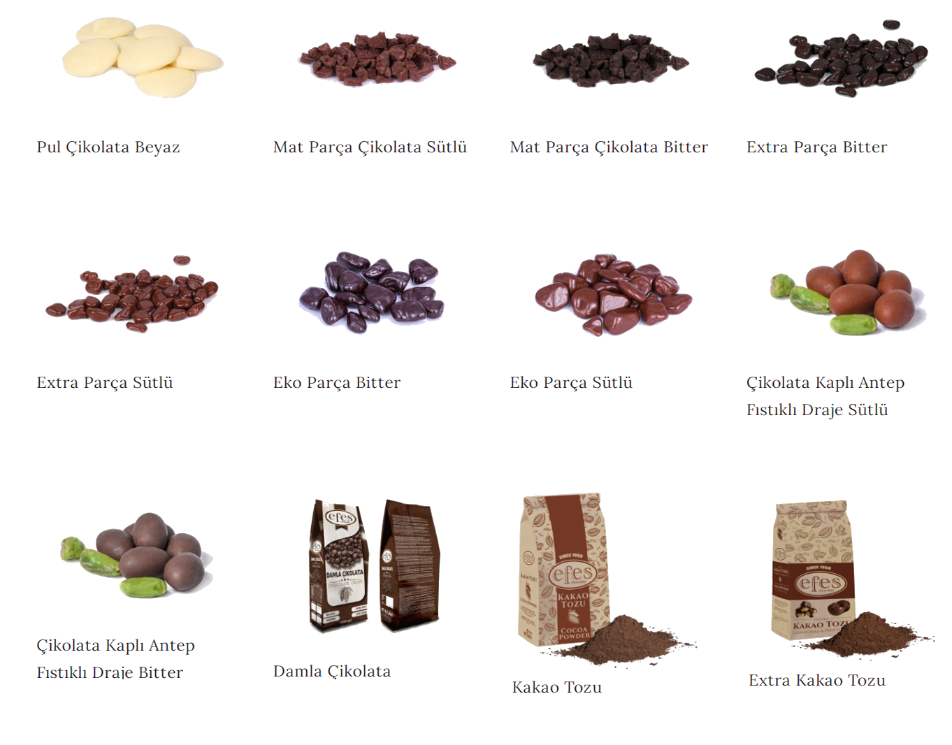 BOTECH GIDA Efes Çikolata Elba Pastacılık Malzemeleri